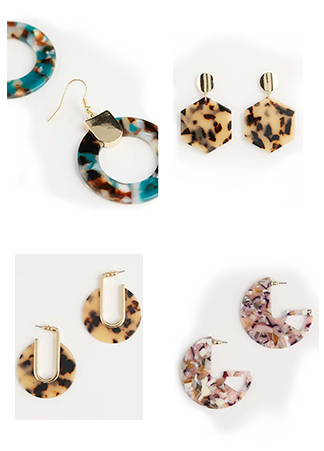 Discover hoop, diamanté and statement earrings