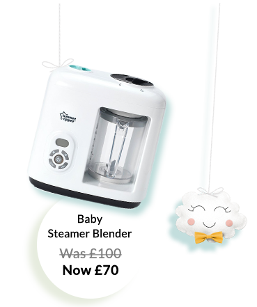Make feeding time a breeze with the Tommee Tippee food steamer blender