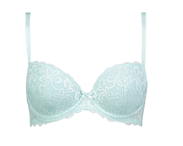 Add a pretty twist to your collection with a lace T-shirt bra 