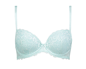 Add a pretty twist to your collection with a lace T-shirt bra 