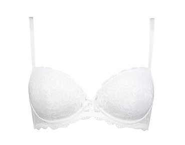 Opt for an elegant lace bra on your big day