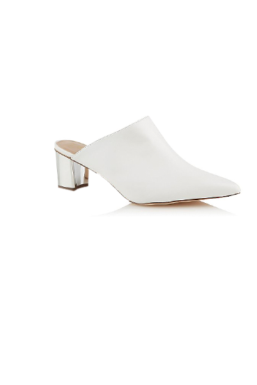 Easy to slip on and style, elevate your look with a pair of white heels or sandals